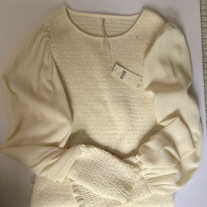 Anthropologie long sleeve blouse